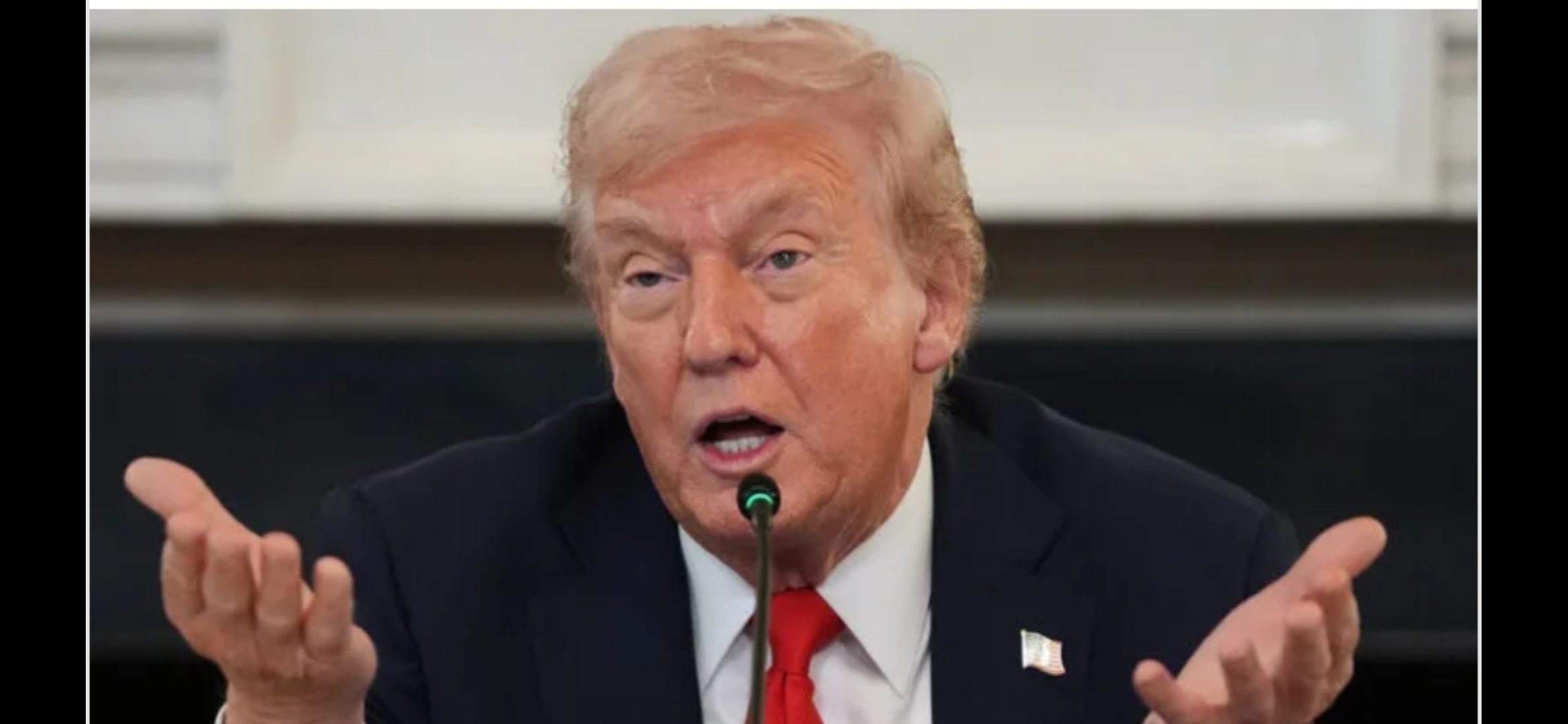 ترامب: “سأدمر تماما جميع محطات توليد الكهرباء وآبار النفط وجزيرة خارك في إيران إذا لم يتم التوصل إلى اتفاق” 