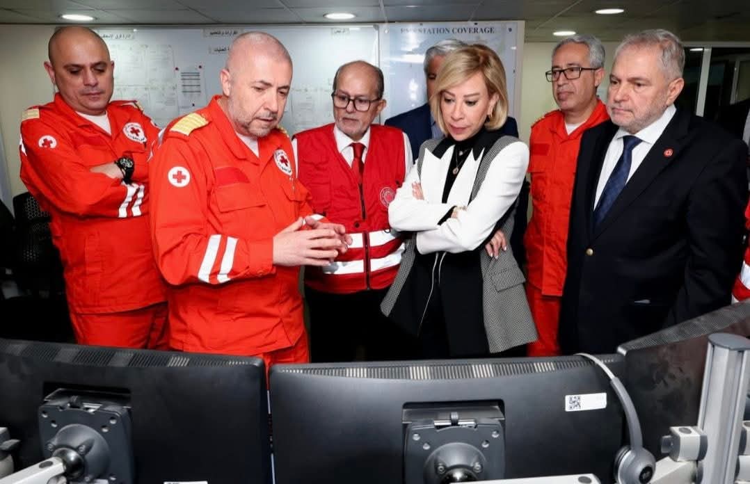 اللبنانية الأولى زارت مقر محافظة جبل لبنان في بعبدا 