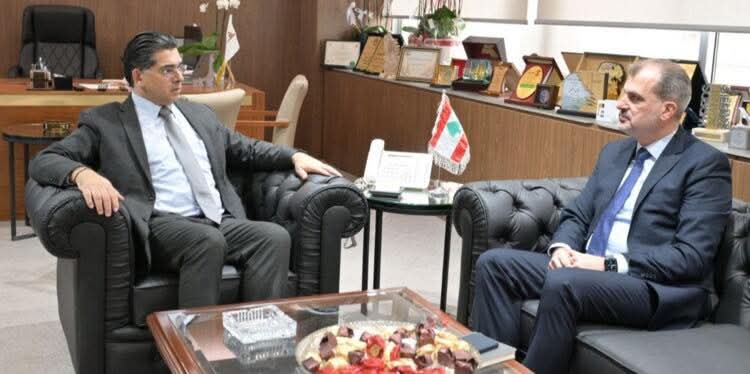 استقبل وزير الإعلام ​بول مرقص​ في مكتبه