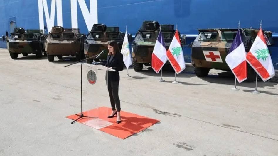 الجيش يتسلم ناقلات جند VAB هبة من السلطات الفرنسية