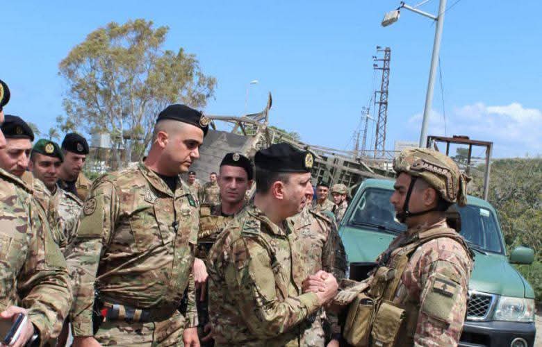 تفقَّد قائد الجيش العماد رودولف هيكل قيادتَي قطاع جنوب الليطاني