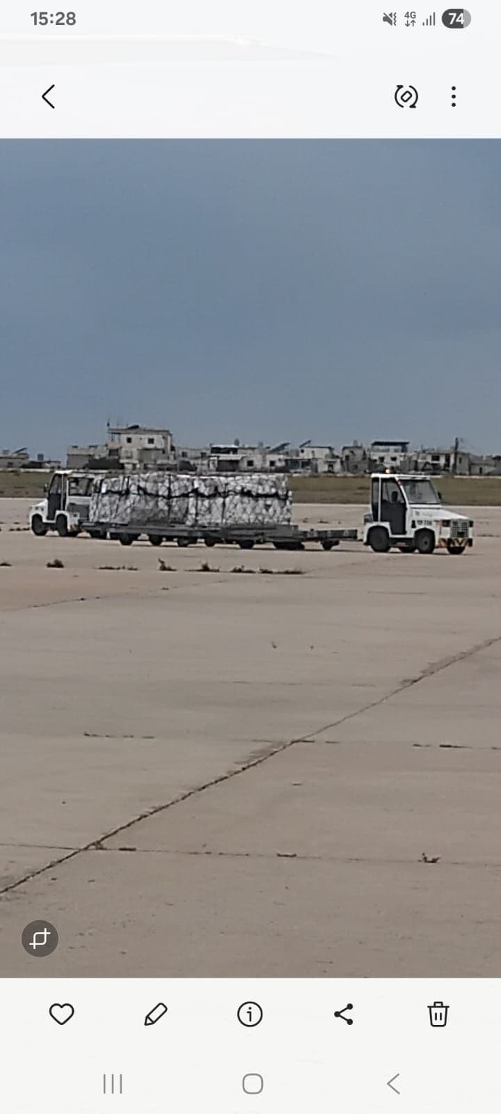 وصول طائرة مساعدات طبية وإغاثية مقدّمة من قطرالى مستشفيات لبنان