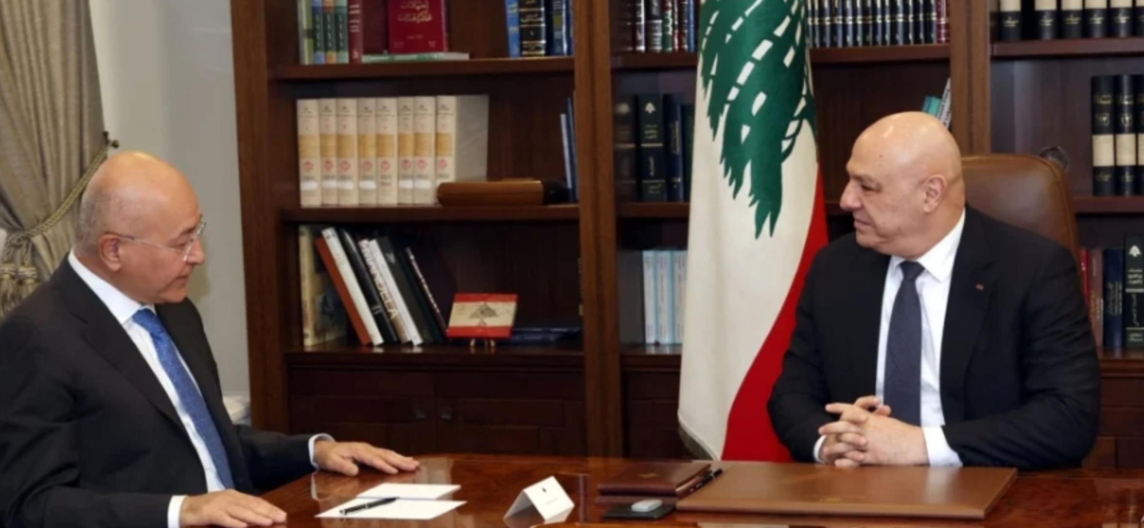 عون: لبنان يحتاج إلى مساعدات عاجلة علماً أن تداعيات النزوح ستكون كبيرة حتى بعد وقف إطلاق النار