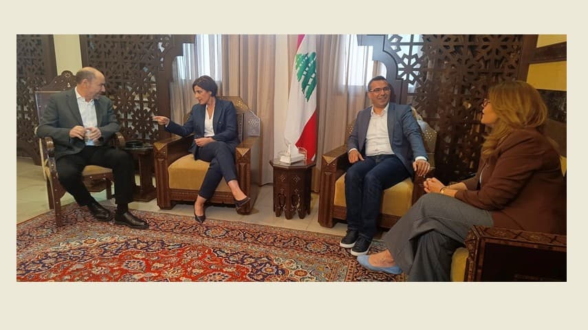 وزير الزراعة من سرايا صيدا