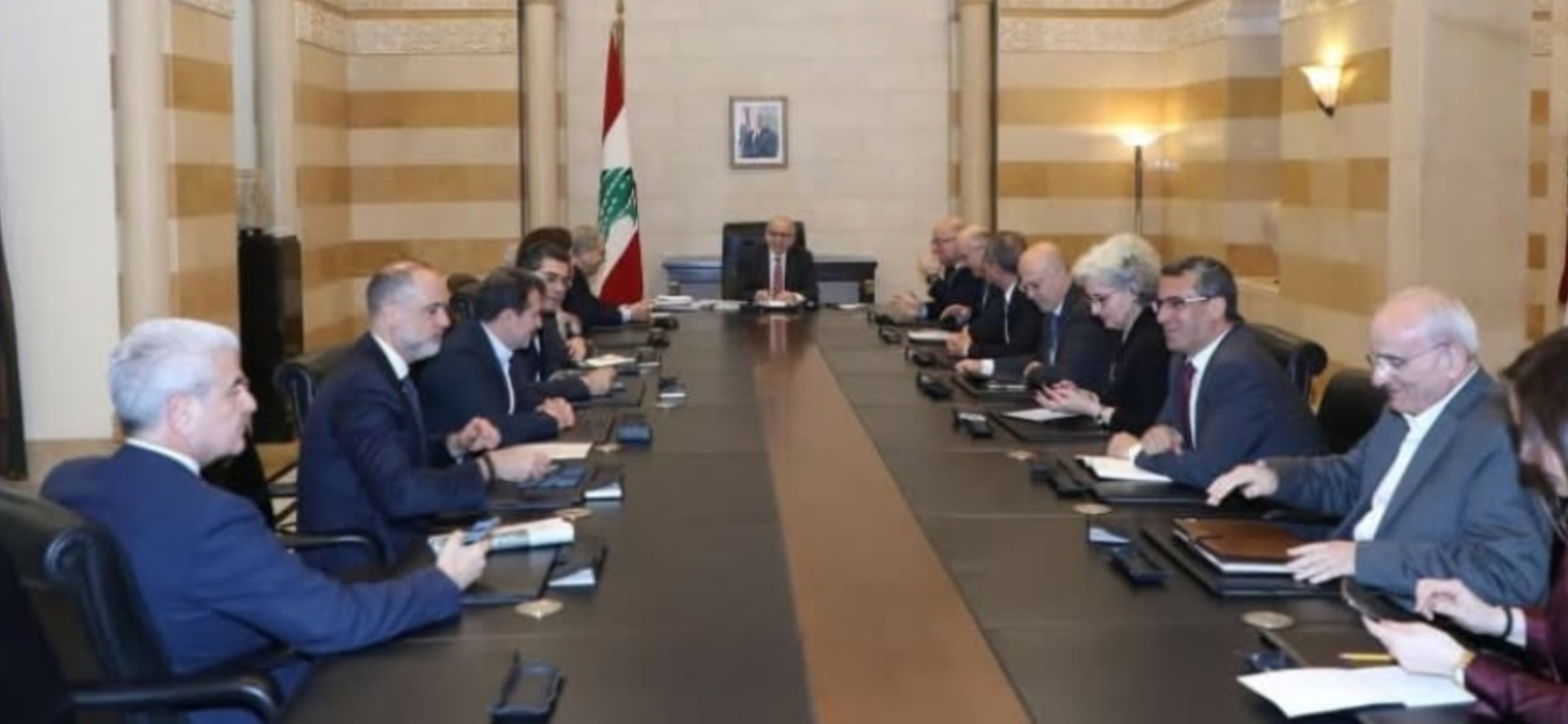 سلام يتابع وقف اطلاق النار والتسهيلات الآيلة إلى عودة النازحين