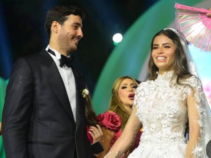 حضور النجوم في حفل زواج خيالي لابنة المنتج محمد سعدي ورجل الاعمال كريم مميش