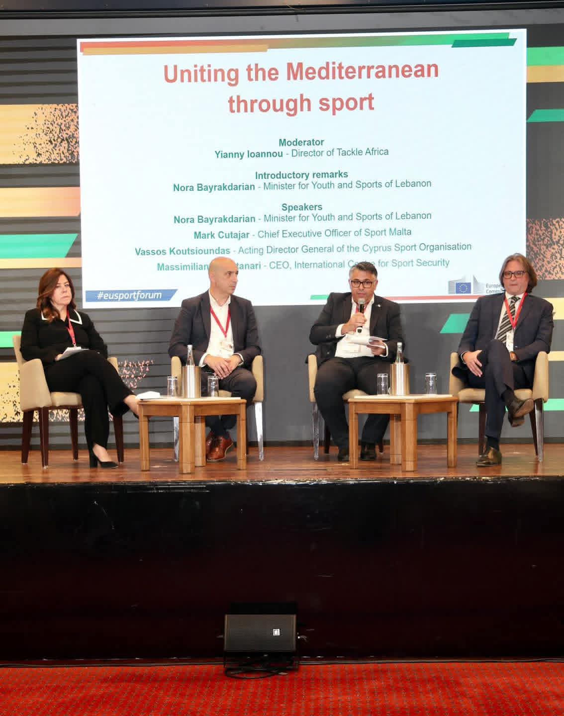 اول شخصية لبنانية تُدعى للحضور وإلقاء كلمة في "Europe Sports Forum 2026" في بافوس