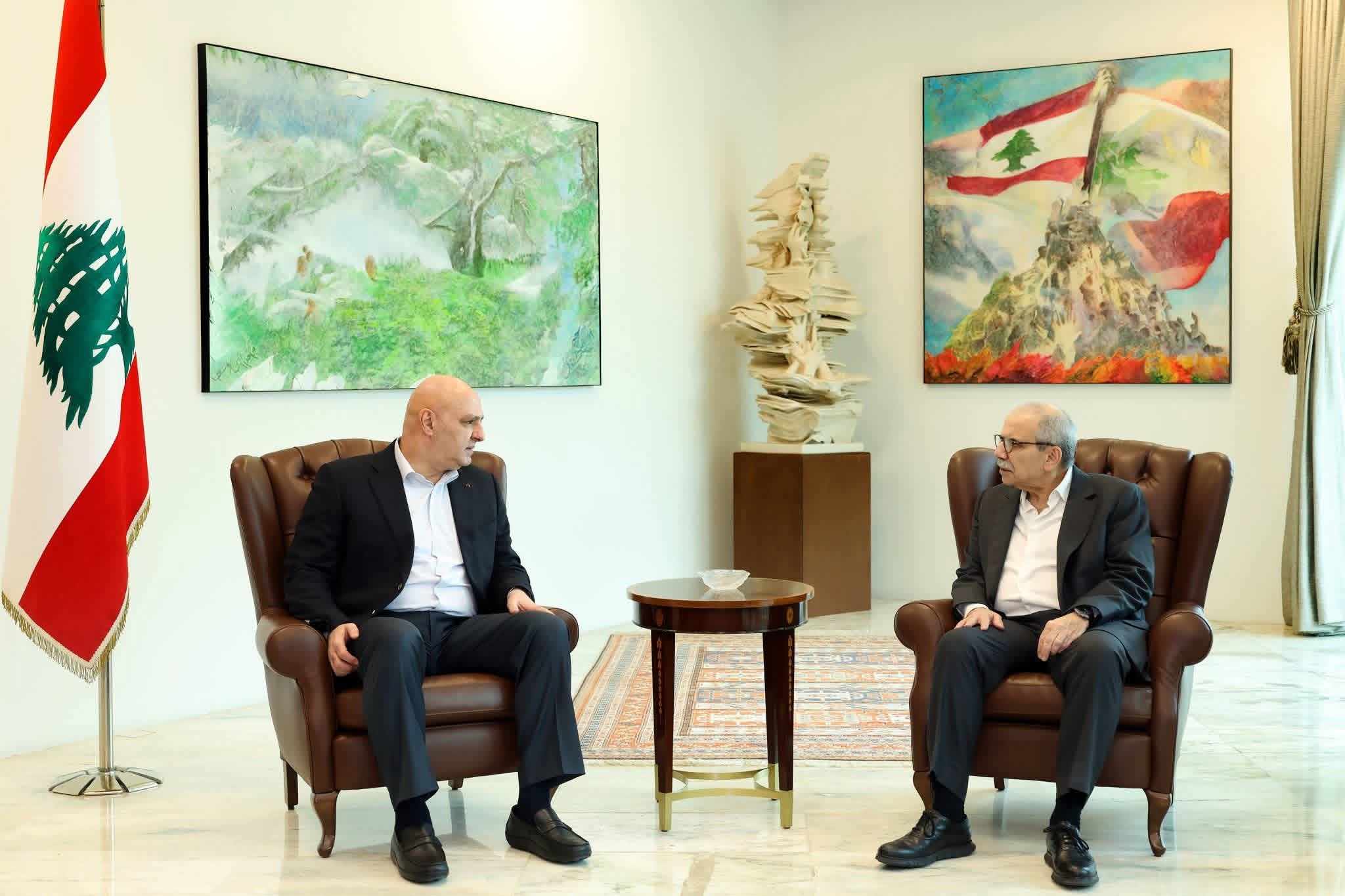 لقاء بين عون وسلام في بعبدا