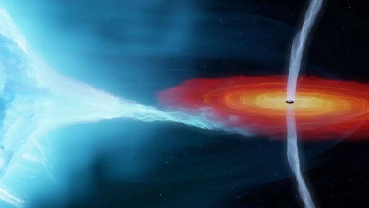 نفثات "راقصة" من ثقب أسود.. طاقة تعادل 10 آلاف شمس