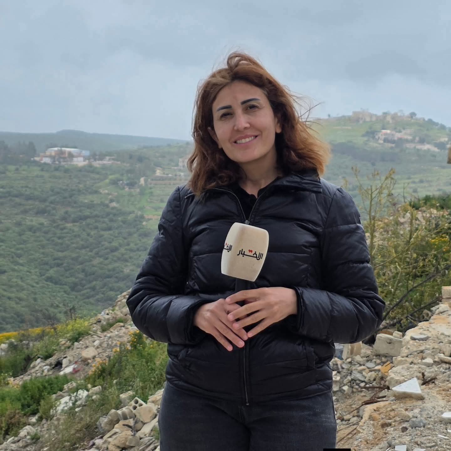 الزميلة أمال خليل هي الخبر 