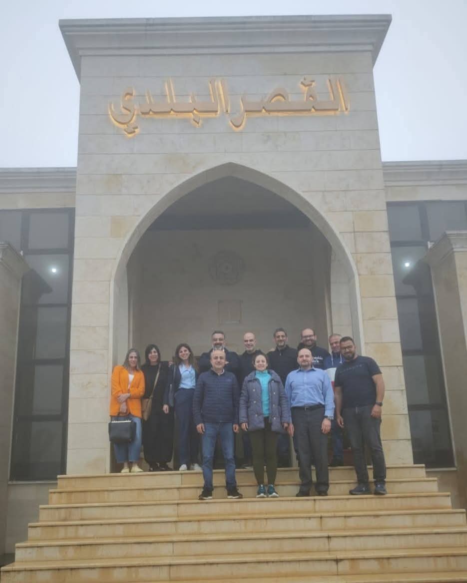 وفد من جامعة سيّدة اللويزة NDU بزيارة لبلدية الغينه