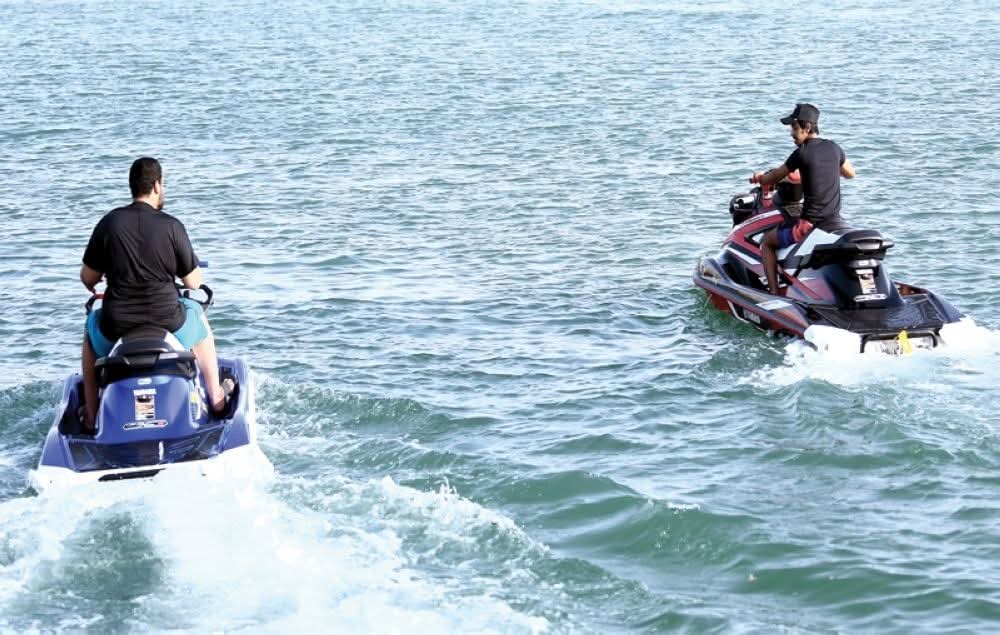 تنظيم جديد لاستخدام الدراجات المائية في لبنان
