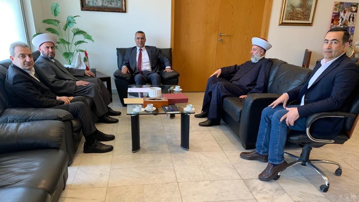 هاني عرض مع  ابو فاعور وزوار ملفات تنموية وزراعية وتداعيات الاعتداءات على قطاع الصيد