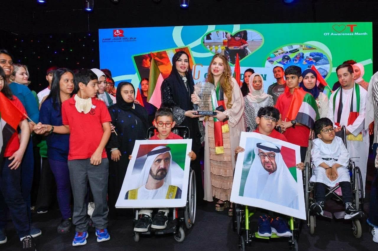 باليوم العالمي للعلاج الوظيفي في مركز راشد لأصحاب الهمم