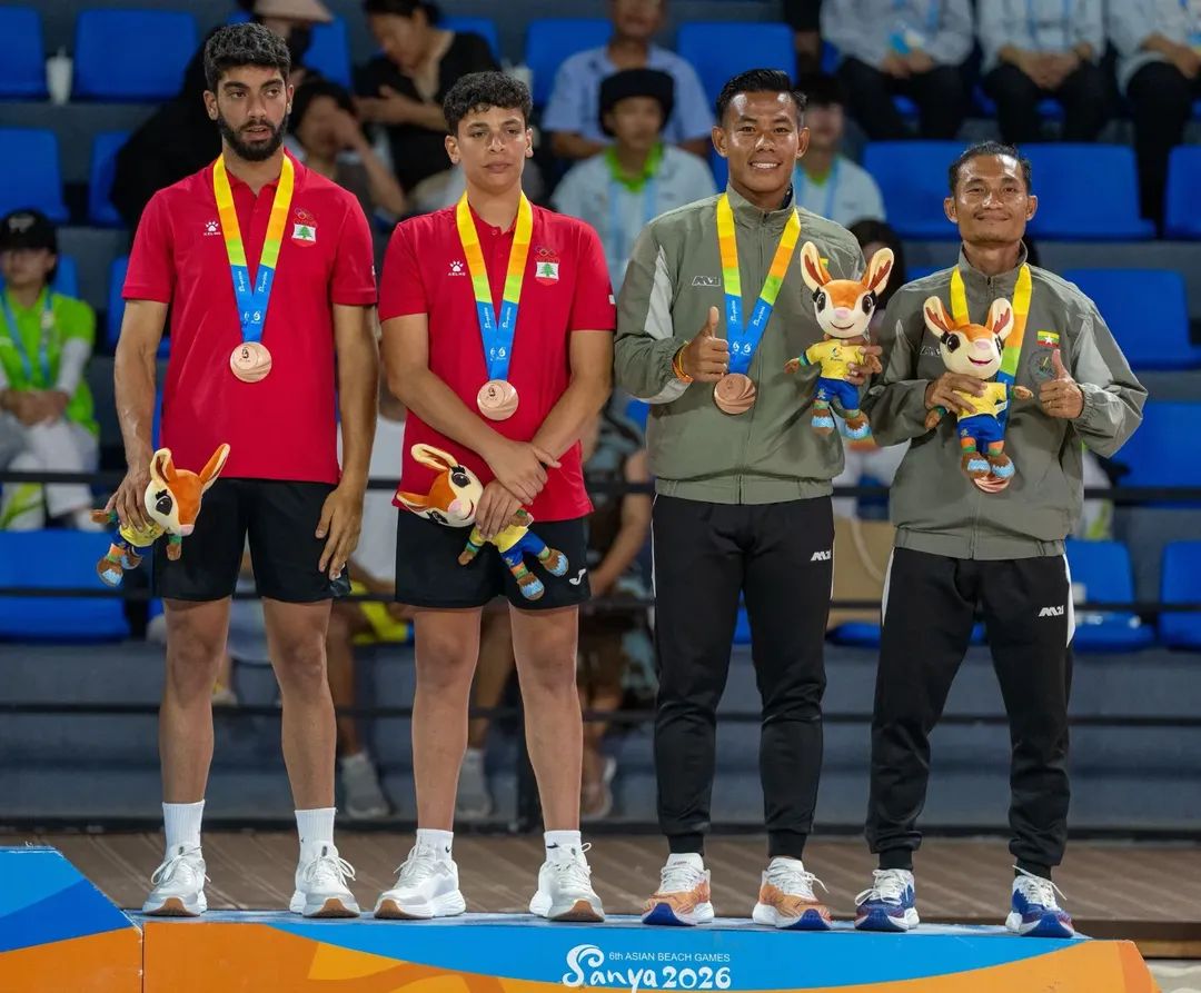 إنجاز آسيوي للرياضة اللبنانية عبر منتخب التيك بول وأبطاله من الشمال