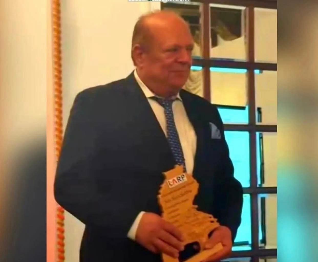 جان برجيس صليبا، إبن بصرما، مكرّمًا في العاصمة الأميركيّة
