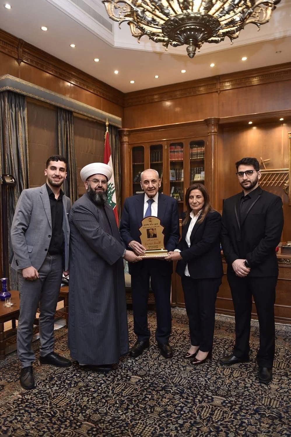 رئيسة بلدية تكريت تزور بري في عين التينة وتبحث ملفات عكار والبلديات والتعليم