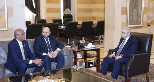 الرئيس سلام يستقبل ممثل منظمة الصحة العالمية في لبنان