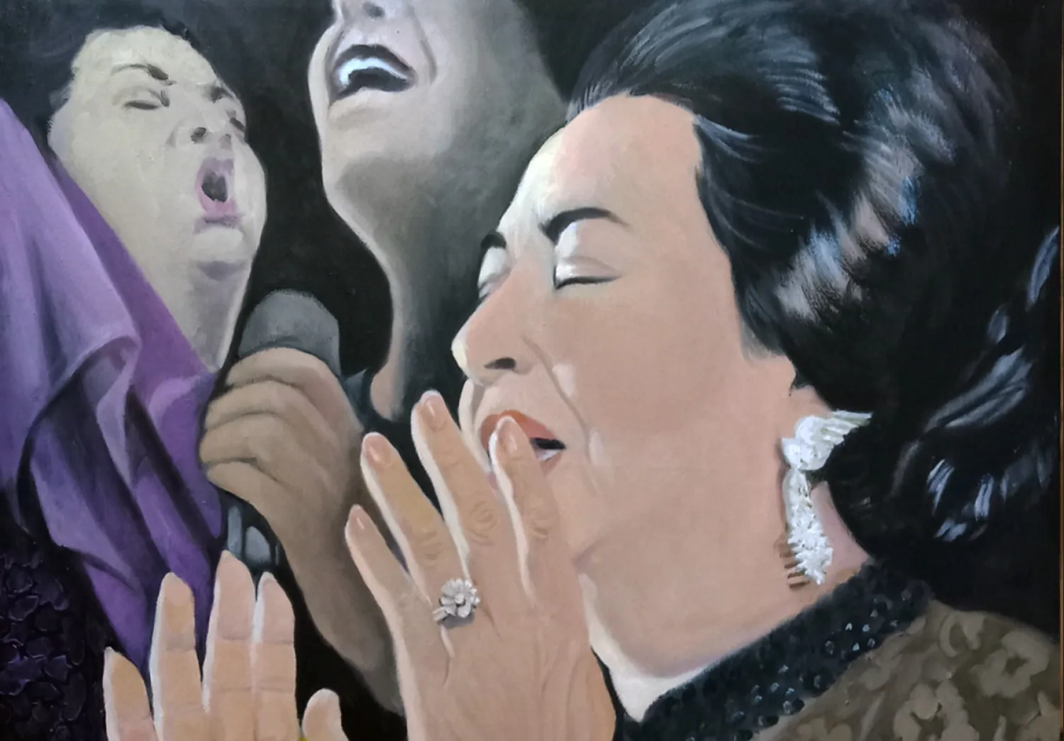 40 فناناً عربياً وأجنبياً يحتفون بأم كلثوم في متحفها