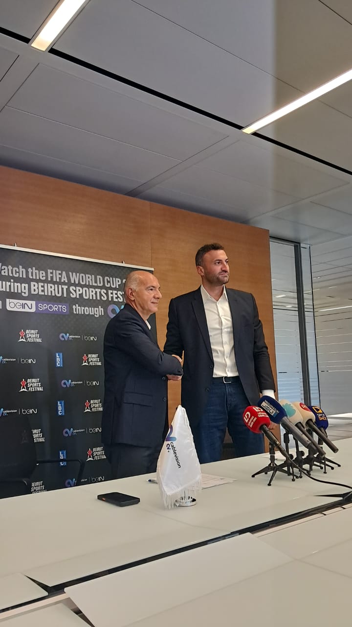 توقيع اتفاقية شراكة بين Cablevision و Beirut Sports Festival