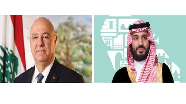 الرئيس عون شكر ولي العهد السعودي على المساعدة في تهدئة الأوضاع ووعد باعطاء توجيهاته لاعادة فتح أسواق المملكة امام المنتجات الزراعية والصناعية اللبنانية