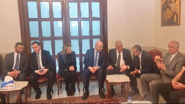 وفد قواتي يعزّي بتكليف من جعجع برئيس بلدية دير ميماس في الجديدة  حاصباني: لمحاسبة المسؤولين عن هذه الجريمة