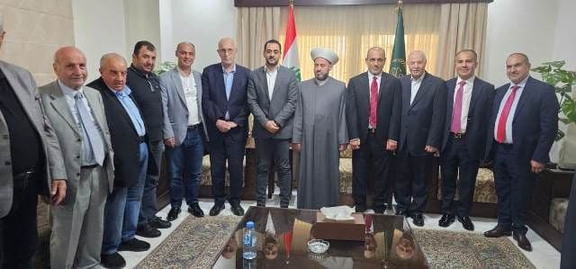 لقاء اقتصادي في دار فتوى البقاع الغزاوي: لدعم القطاعات الإنتاجية أبو حيدر: وزارة الاقتصاد تواكب مطالب الصناعيين