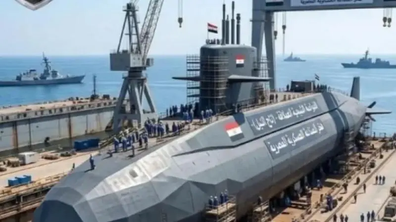 مصر تكشف عن غواصة "تاج النيل" الشبحية