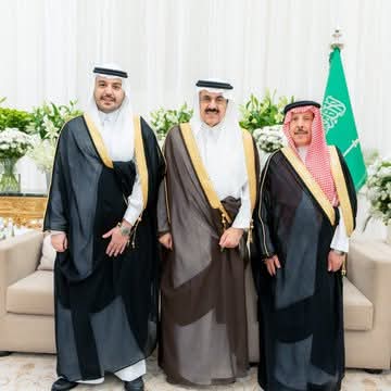 تركي آل الشيخ يحتفل بعقد قران شقيقته 