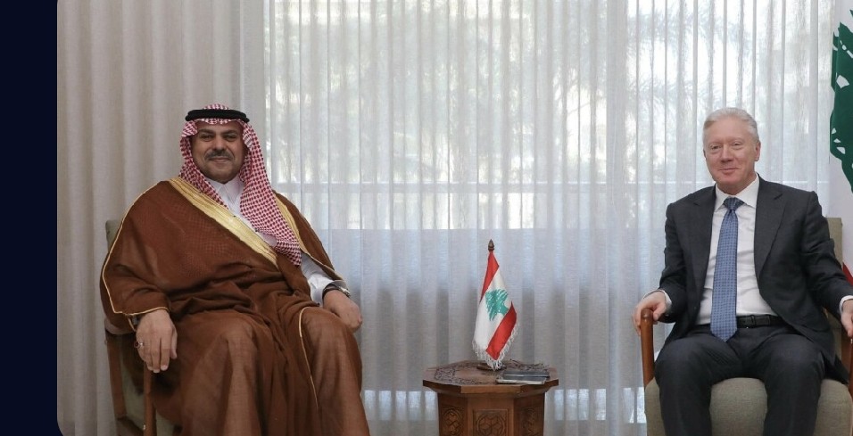 رجي يستقبل السفير السعودي الجديد