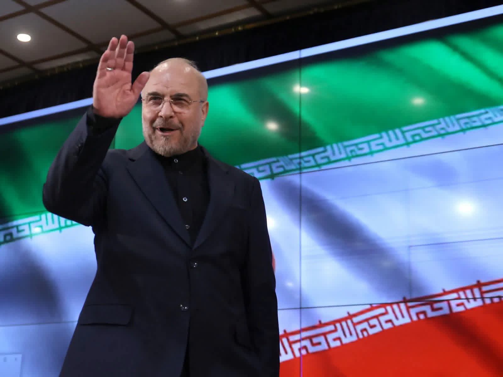 رئيس البرلمان الإيراني محمد باقر قاليباف