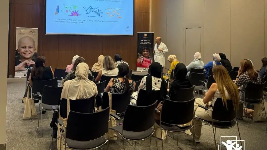 21 ممرضاً من 6 مستشفيات شاركوا في برنامج لمركز سرطان الأطفال