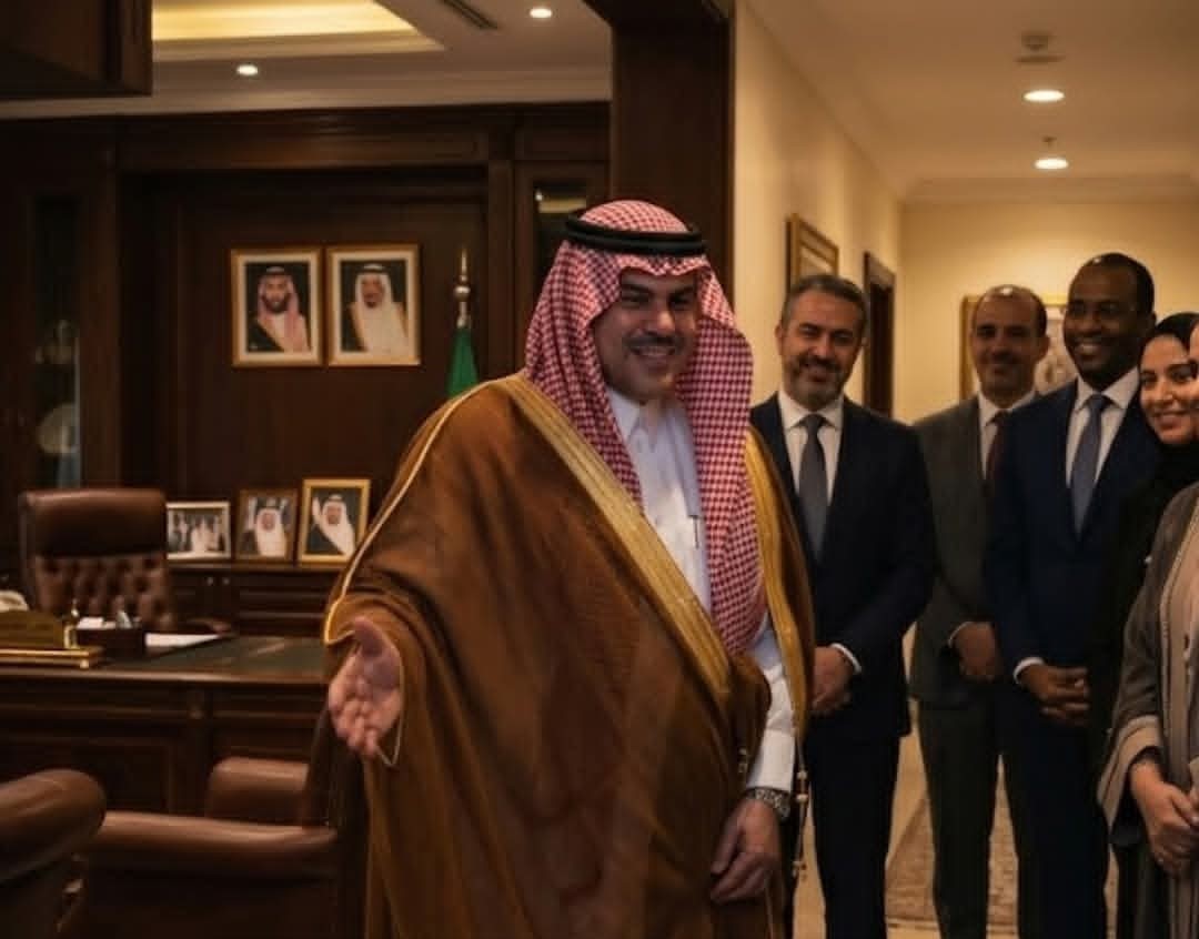 زحمة على باب السفير السعودي الجديد