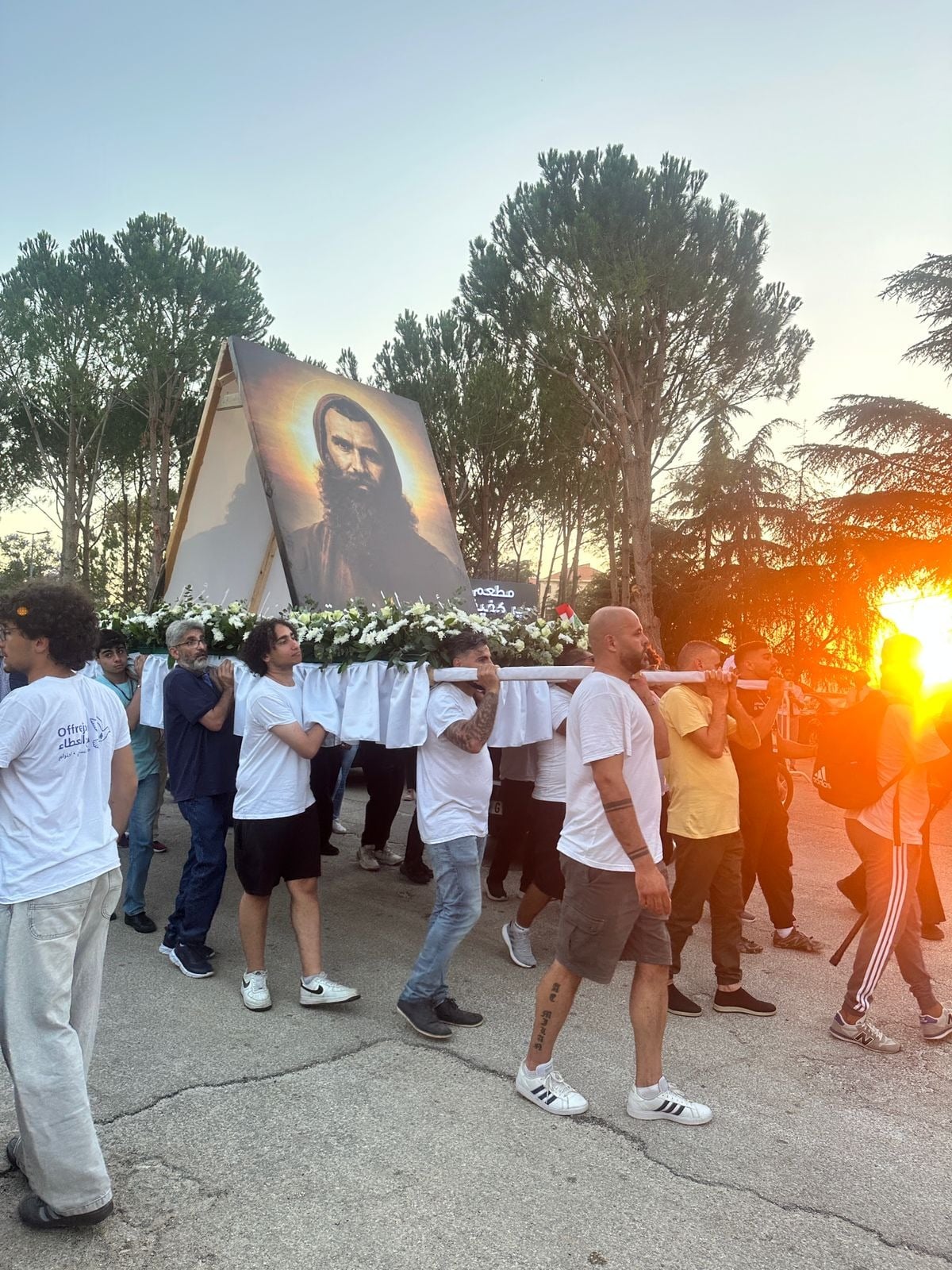 المسيرة الإيمانية.  من البترون إلى كفيفان