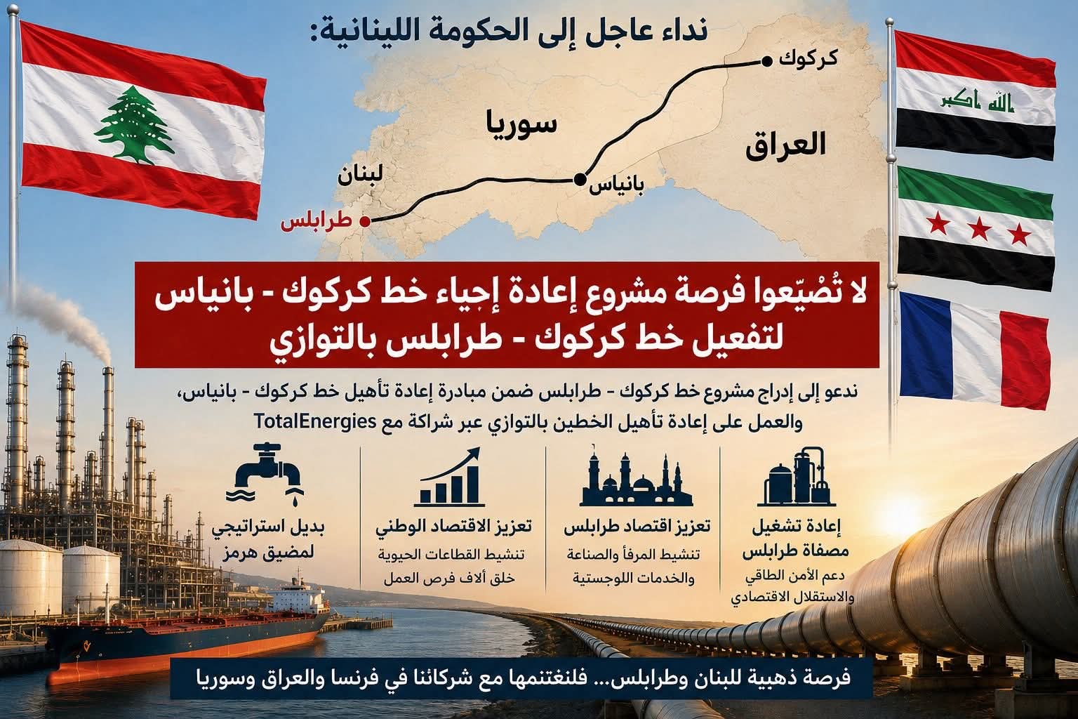 نداء عاجل إلى الحكومة اللبنانية: