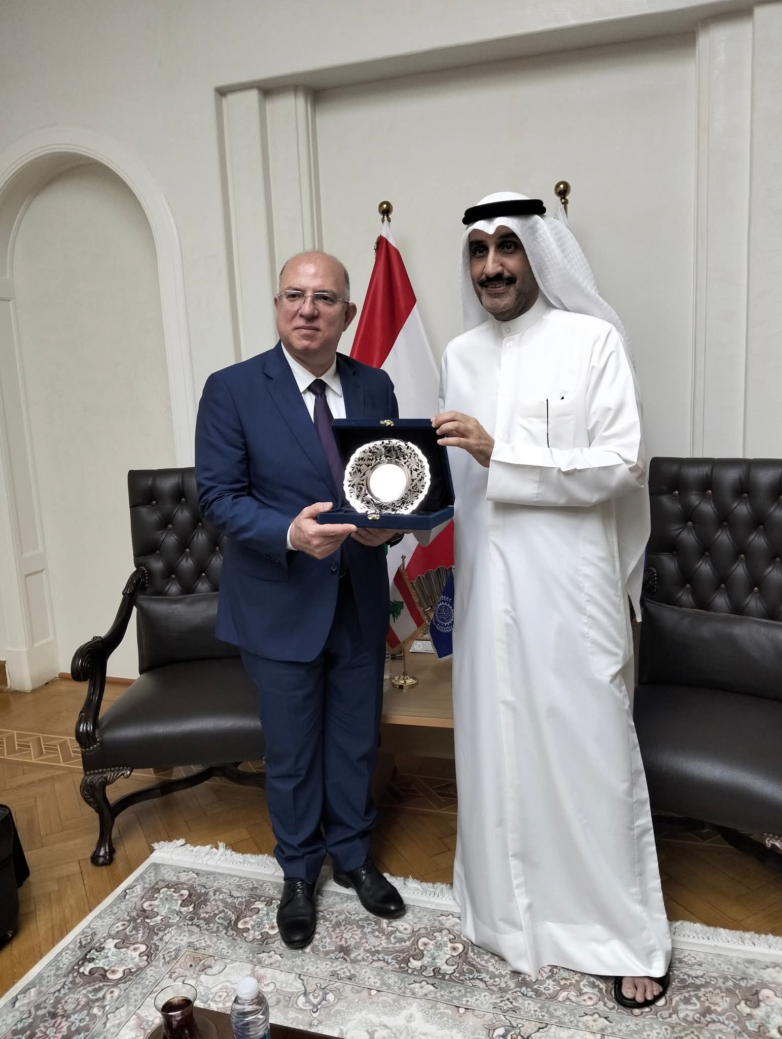 وزير العمل الدكتور محمد حيدر يلتقي المدير العام لمنظمة العمل العربية في القاهرة ويبحث تعزيز التعاون ودعم لبنان