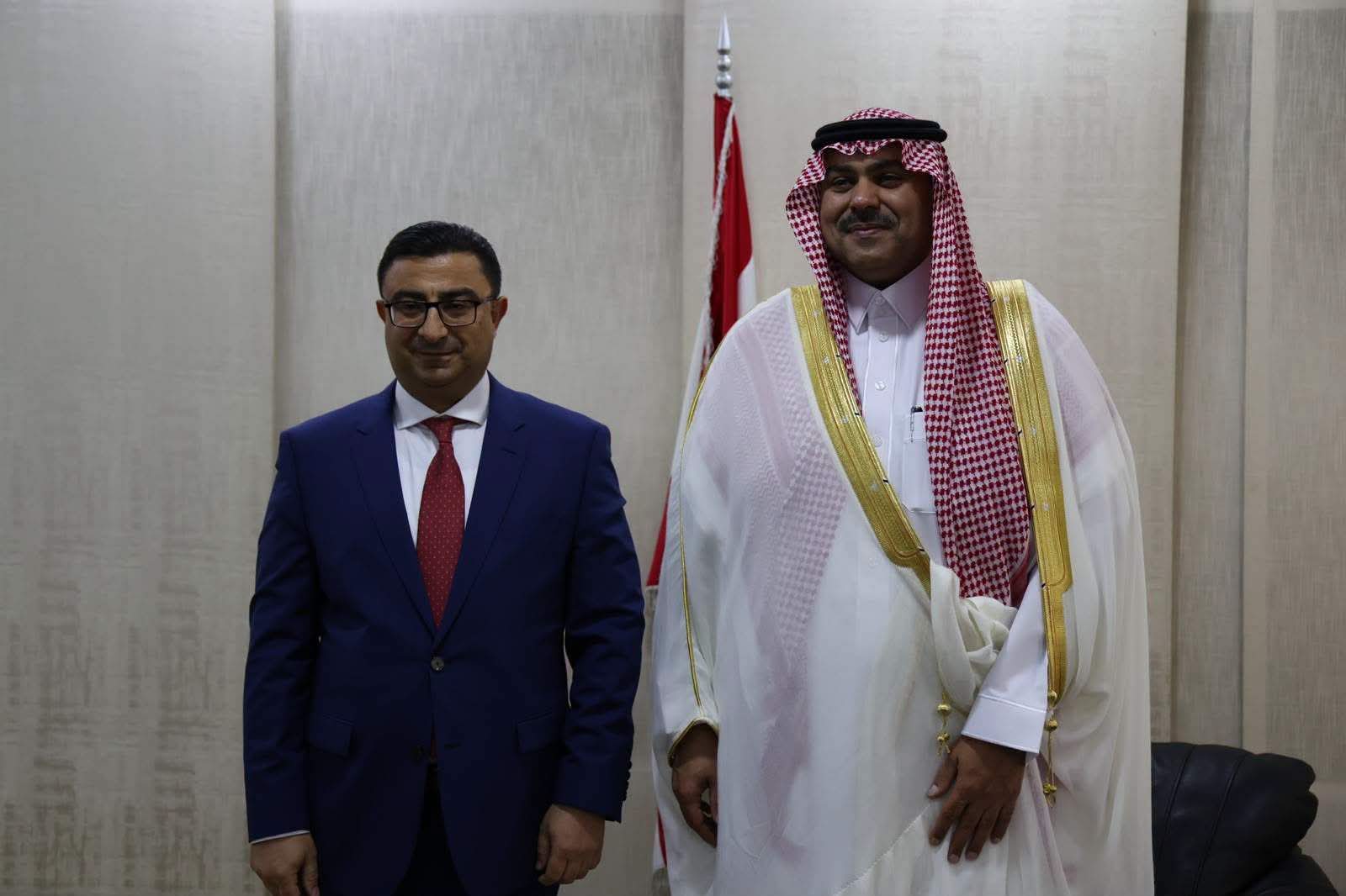 النائب العام التمييزي والسفير السعودي يبحثان تعزيز التعاون القضائي بين البلدين
