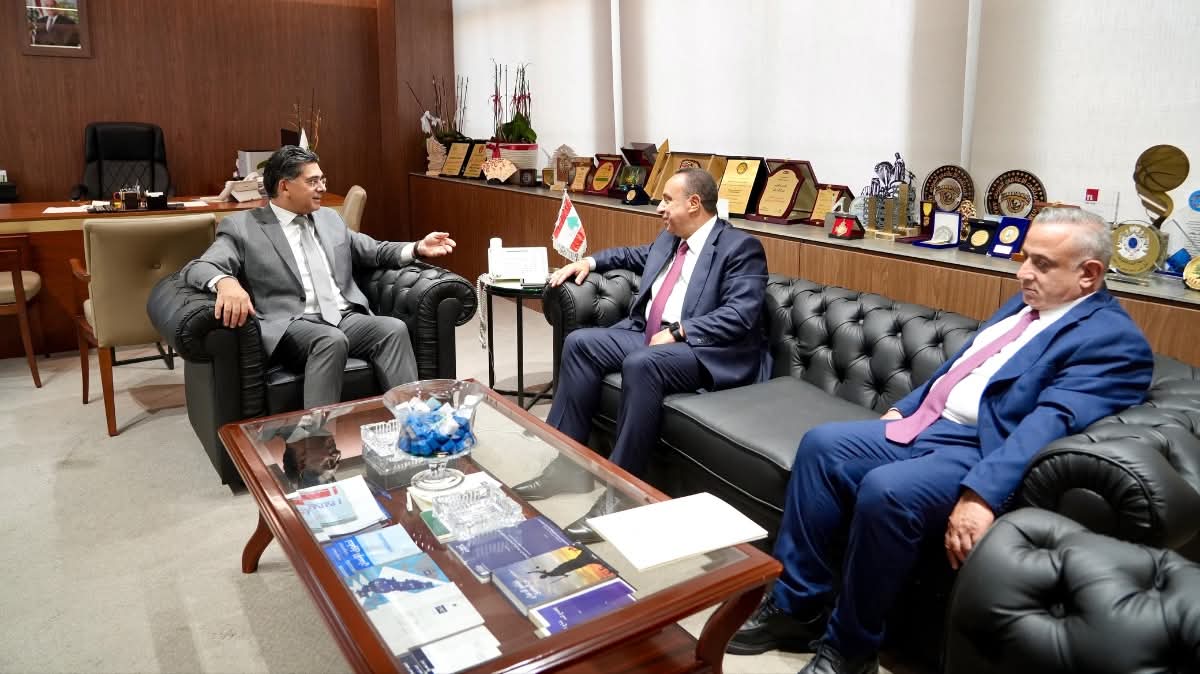 الوزير مرقص استقبل السفير الفرنسي واتحاد المصارف العربية دعاه الى “المؤتمر الإقليمي
