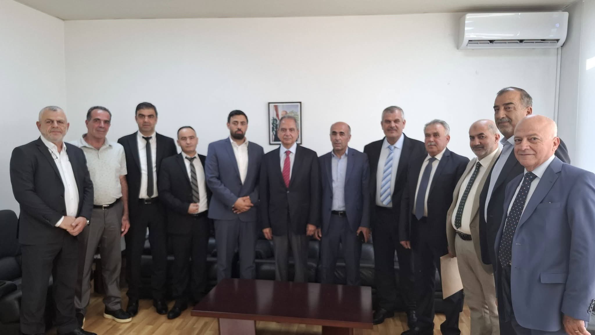 الصدي يرعى عقد بين مؤسسة المياه و"الليطاني" لتغذية بيروت الكبرى ويستقبل وفداً من بلديات راشيا