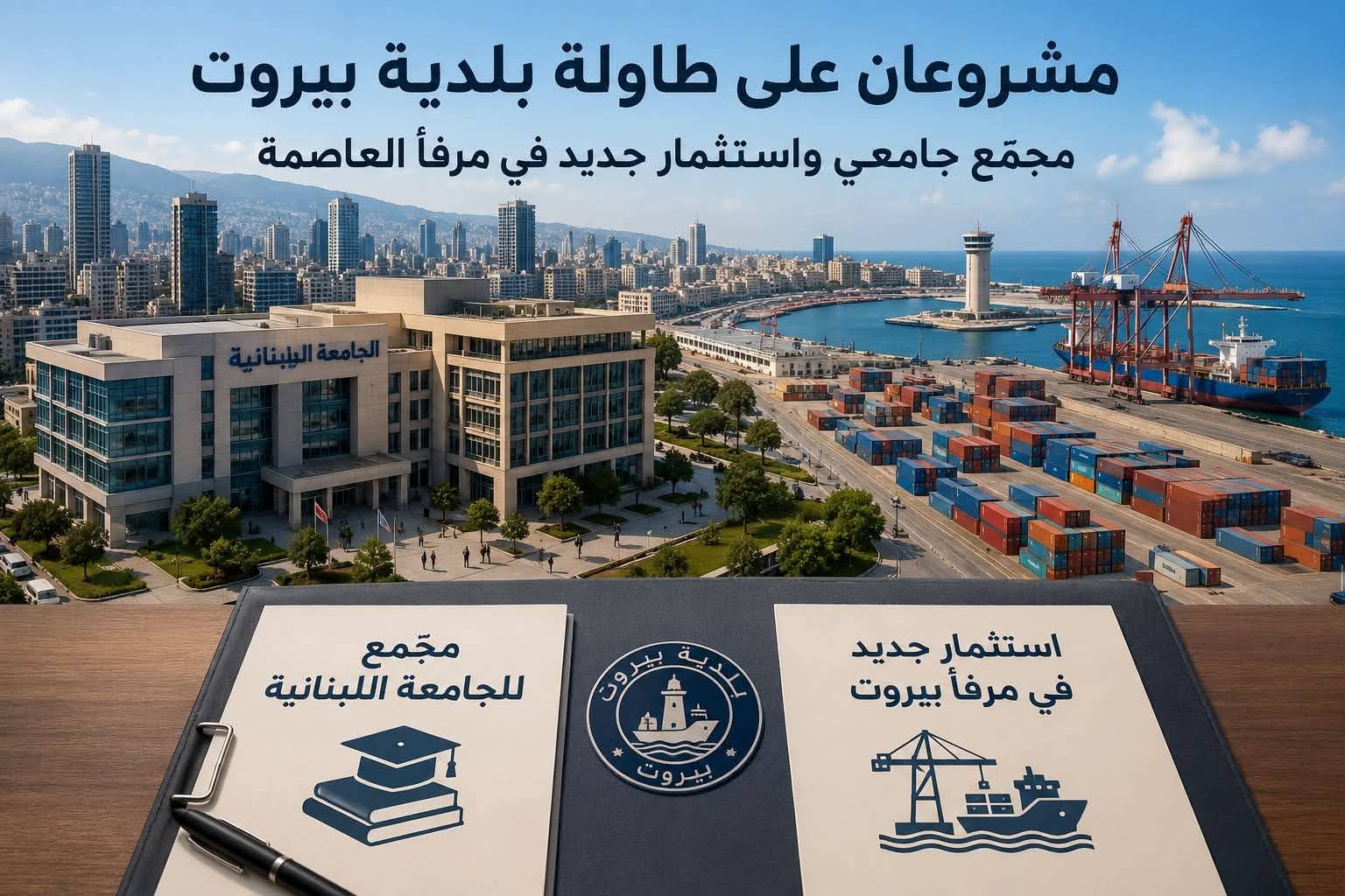 مشروعان على طاولة بلدية بيروت…