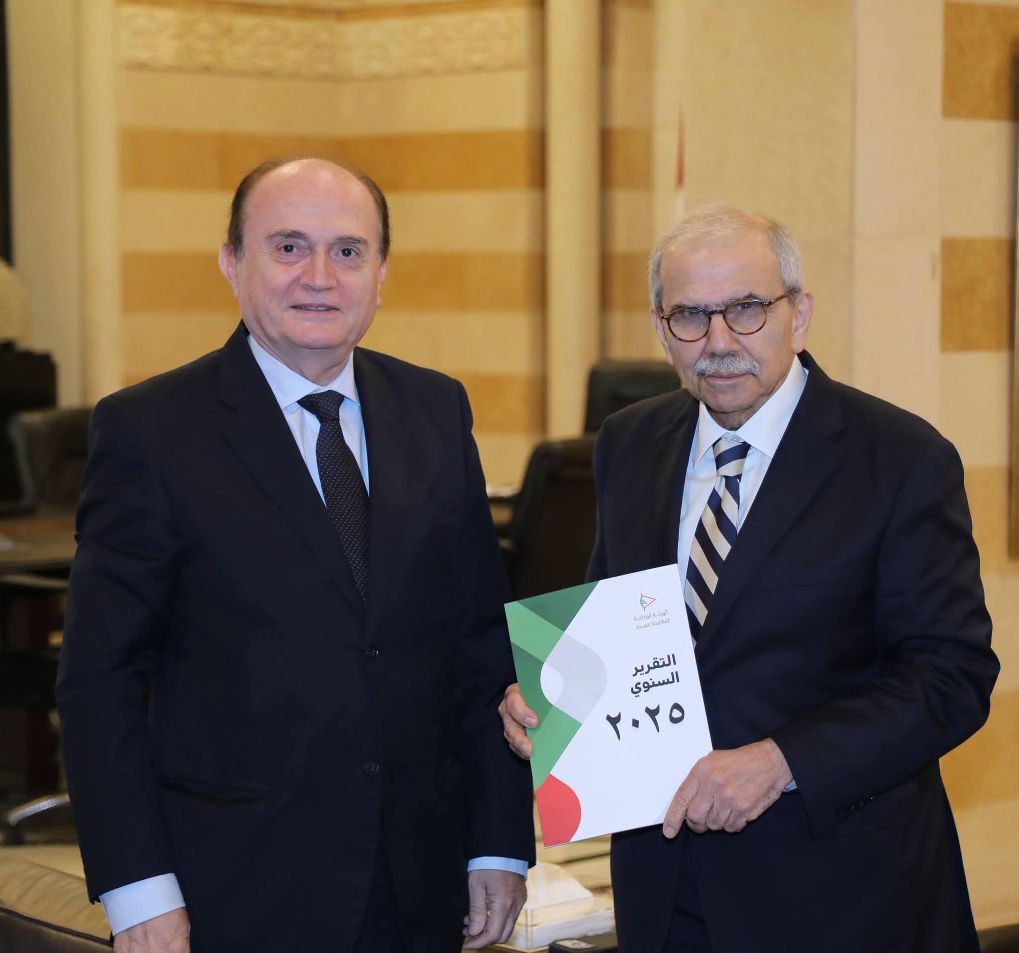 استقبل رئيس مجلس الوزراء الدكتور نواف سلام وفدًا من الهيئة الوطنية لمكافحة الفساد، برئاسة القاضي كلود كرم.