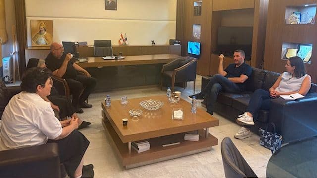 بلدية زغرتا - اهدن تتابع ملف التربية مع الراعي ومديري المدارس
