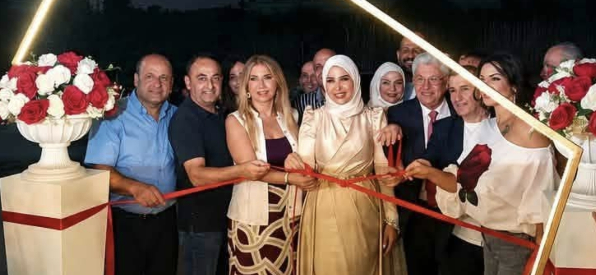 رانيا عثمان تفتتح فرعها الجديد في زغرتا وسط حضور رسمي وفني وإعلامي