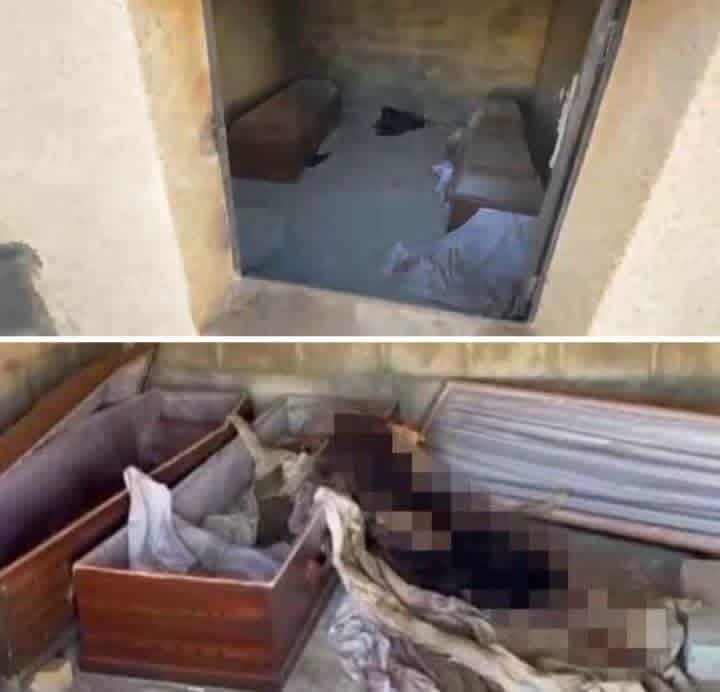بعد نبش القبور ورمي الجثامين في العراء..