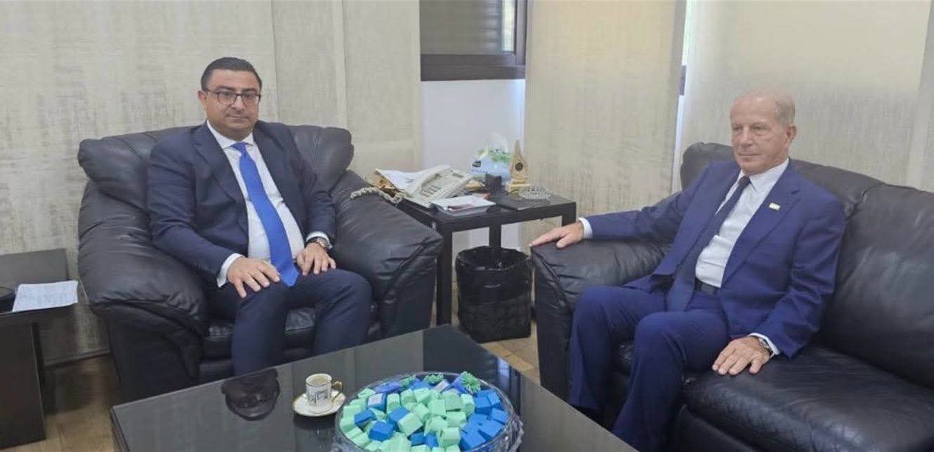 الحاج بحث مع السفير الأميركي في تعزيز التعاون القضائي وتبادل المعلومات