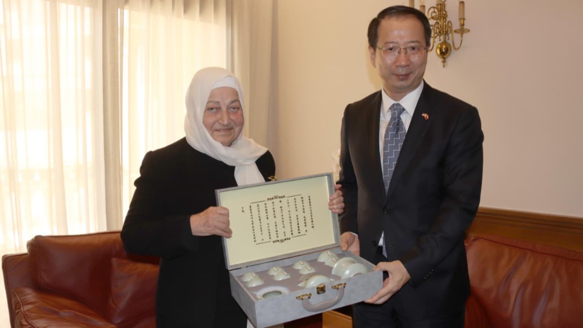 بهية الحريري بحثت وسفير الصين في العلاقات الثنائية وسبل ومجالات تعزيز التعاون