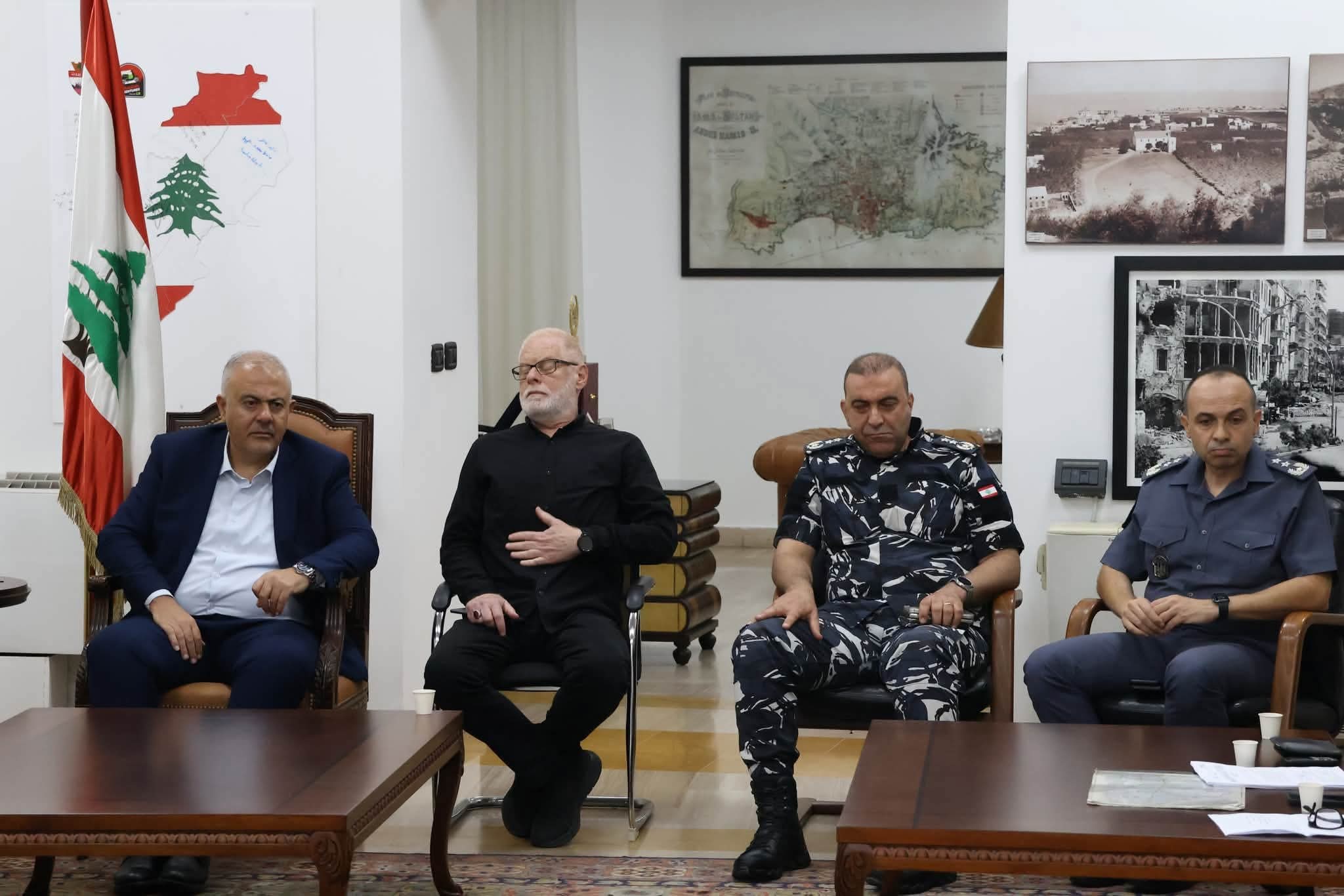 اجتماع في مكتب محافظ بيروت لبحث معالجة ملف النفايات والردميات والمخالفات في أرض جلول والمناطق المحيطة