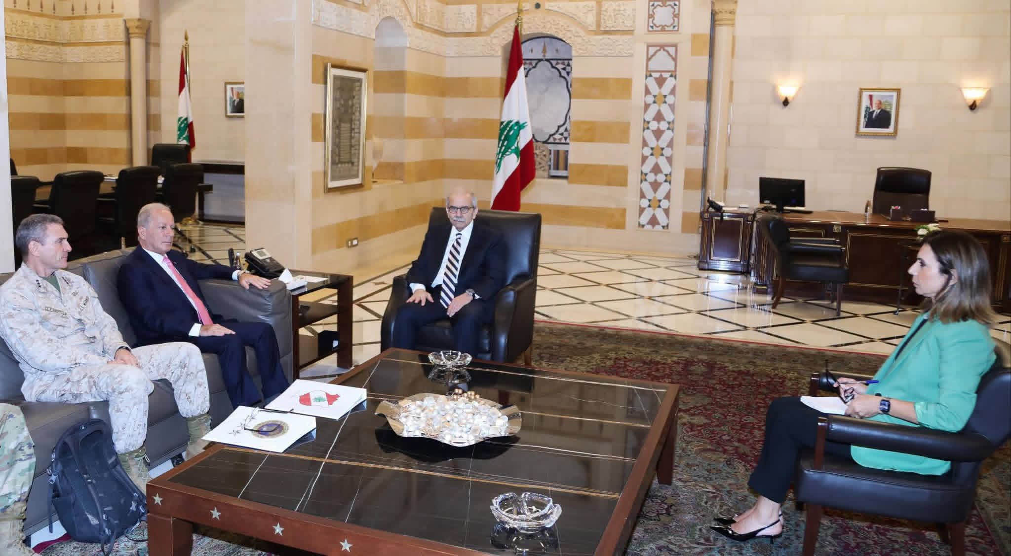 سلام يلتقي السفير الاميركي في لبنان