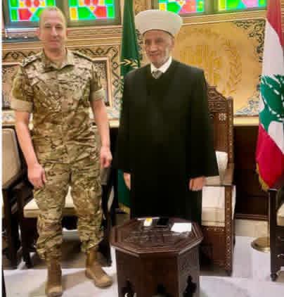 قائد الجيش في دار الافتاء