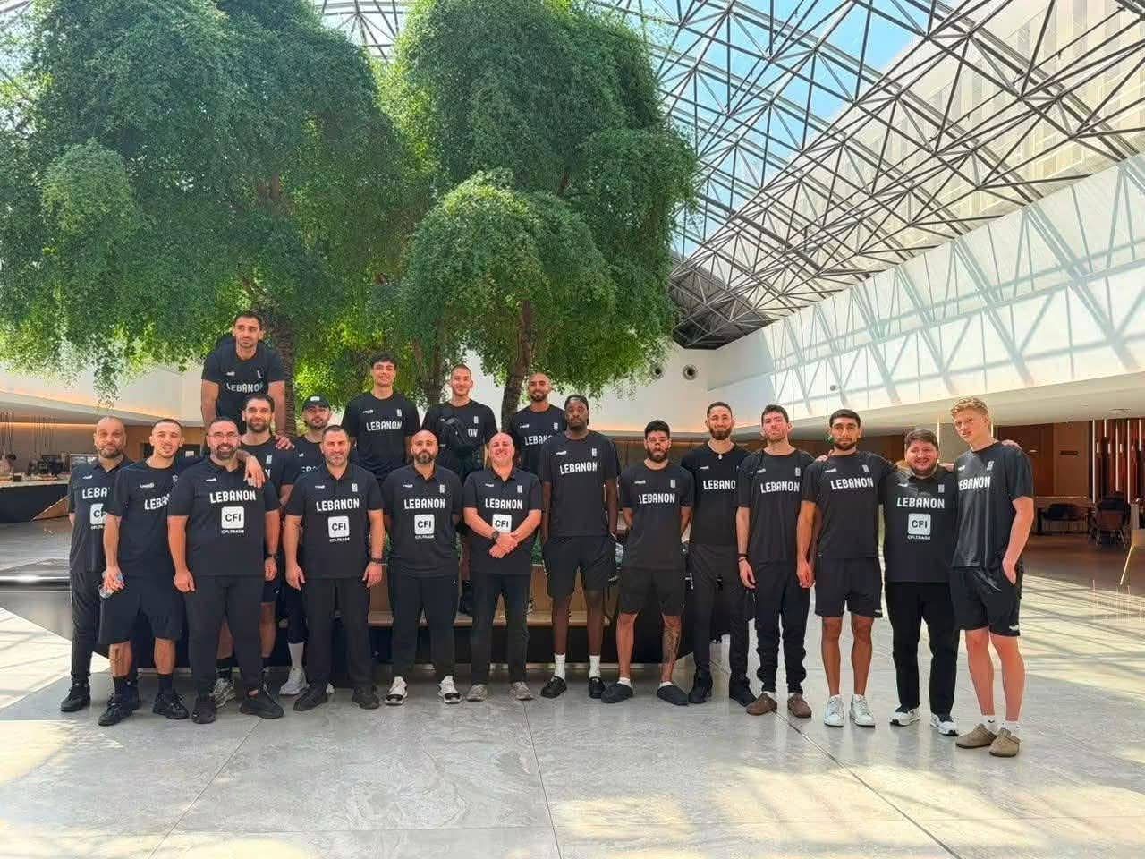 منتخب لبنان لكرة السلة إلى جورجيا
